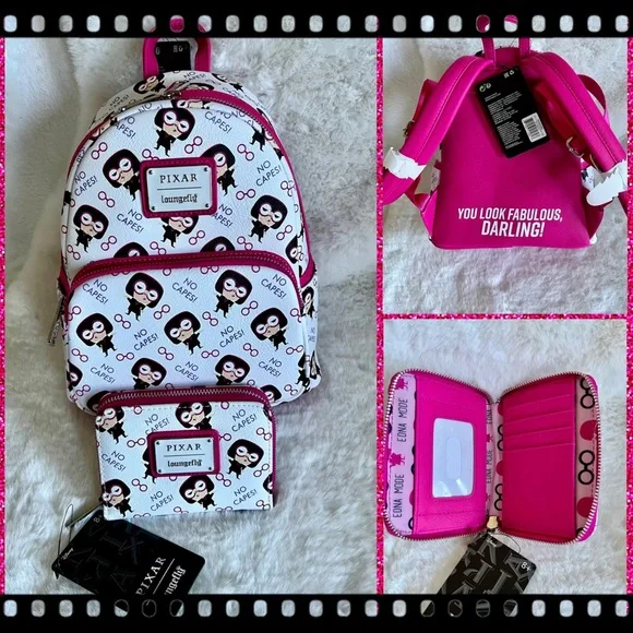 edna mode jansport backpack Unisex-Adult Backpack, Incredible Incredibles JanSport US